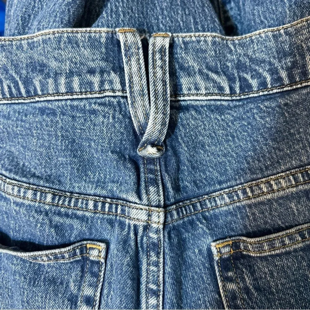 J. Crew Slim Wide Leg Jeans in Beach Way Wash Size 34